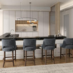 VKNOW Bar Stools Set of 4, Modern Counter Stools - Image 5