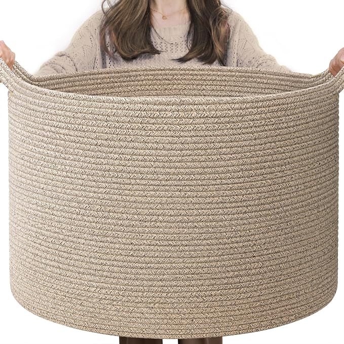 INDRESSME XXXLarge Blanket Basket by INDRESSME