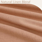 100% Blackout Curtains 102 Inch Length 2 Panels Set - Image 3