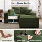 Cloud Modular Sectional Sofa, Comfy Boneless Couch - Image 7