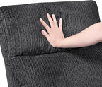 Lexicon Manual Recliner Chair, Textured Microfiber Reclining Chair, Wall Hugger - Image 17