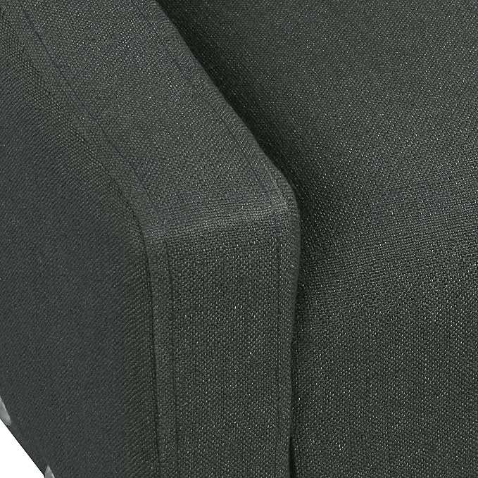 Homepop Home Decor | Upholstered Classic Swoop Arm Accent Chair | Accent Chairs - Image 8