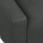 Homepop Home Decor | Upholstered Classic Swoop Arm Accent Chair | Accent Chairs - Image 8