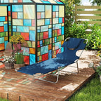 Outsunny Chaise Lounge Chair Outdoor - Image 8