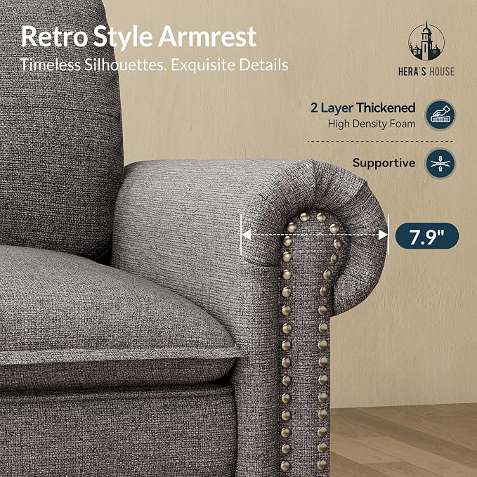HERA'S HOUSE 3 Pieces Modular Sectional Sofa Sets, Oversized Couch Set - Image 5