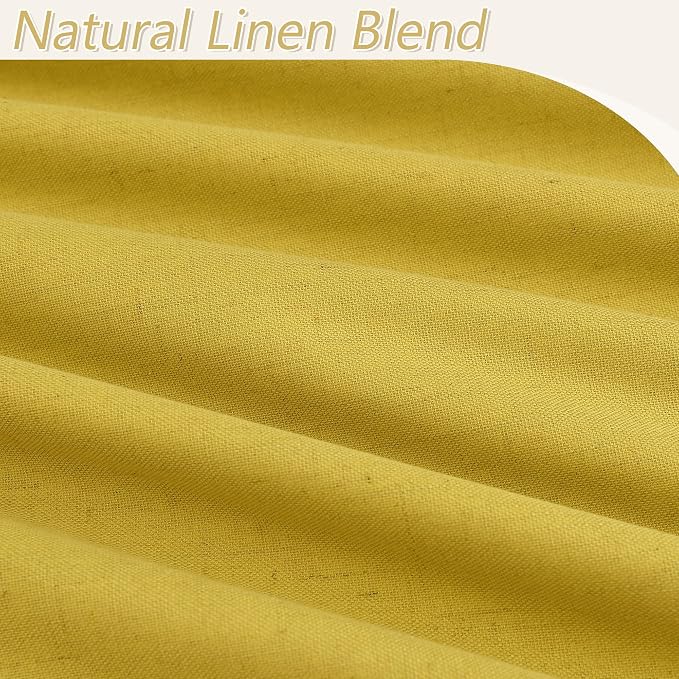 100% Blackout Curtains 84 Inch Length 2 Panels Set - Image 3