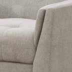 Christopher Knight Home Evelyn Mid Century Modern Fabric Arm Chair - Image 8