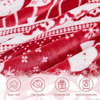 Edenleaf Christmas Blanket Soft Cozy Fleece Throws - Image 6