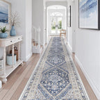 3x20 Runner Rug Non Slip, Washable Hallway Runner Rug, Living Room, Dining Room - Image 3