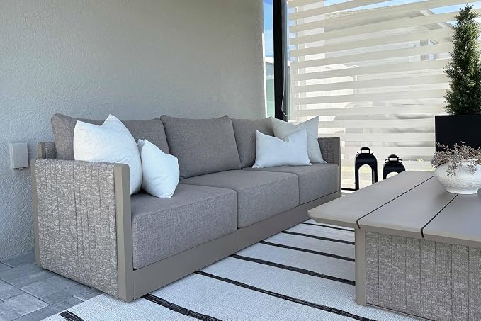 PURPLE LEAF 11 Pieces Patio Conversation Sets - Image 3