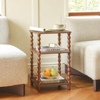 Fultyle Small Side Table, 3-Tier End Table Living Room - Image 2