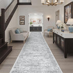 Soalmost Washable Hallway Runner Rug 3x14 Kitchen Entry Rugs Non-Slip, Foldable - Image 3