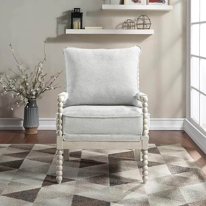 OSP Home Furnishings Kaylee Spindle Accent Chair - Image 5