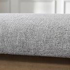 Zihanhome Entryway Bench, Chenille Upholstered Shoe Benches - Image 7