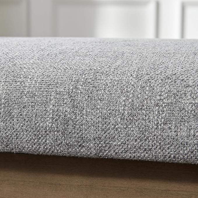 Zihanhome Entryway Bench, Chenille Upholstered Shoe Benches - Image 7