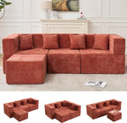 MONVANE 103'' Modular Sectional Sofa, Cloud Sectional Couch by MONVANE