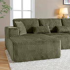 L Shaped Modular Boneless Sectional Couches - Image 6