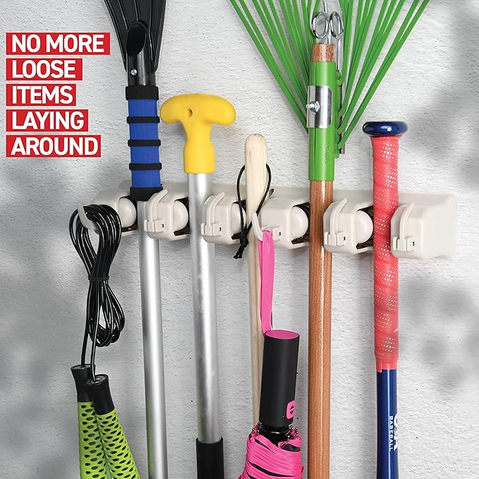 Home It Mop And Broom Holder Wall Mount - Image 6