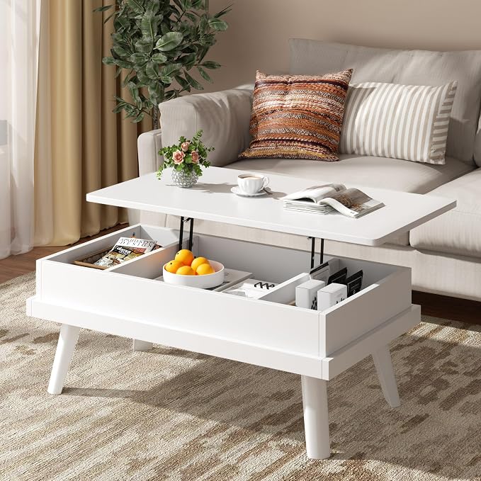 Shintenchi Coffee Table, Lift Top Coffee Table - Image 2
