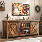 Farmhouse TV Stand for 65 Inch TV - Image 7