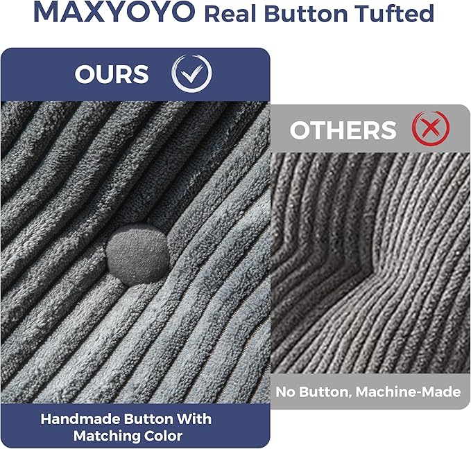 MAXYOYO Folding Sofa Bed, Convertible Sleeper Chair - Image 4