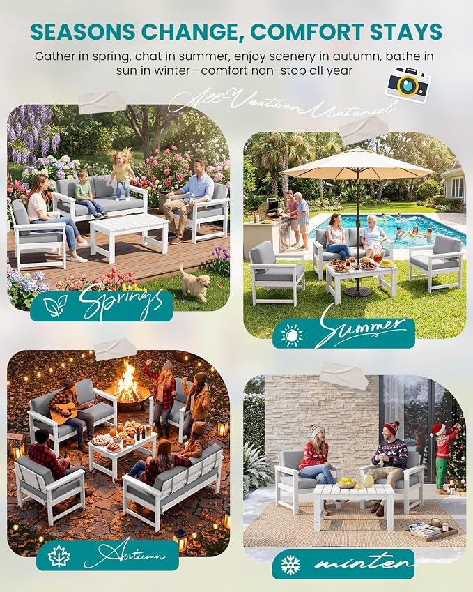 SERWALL HDPE Outdoor Loveseat - Image 8