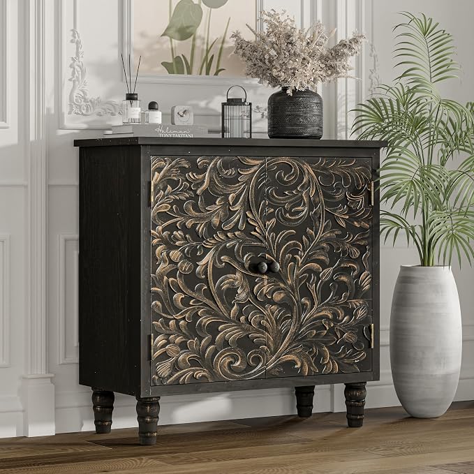 2 Door Farmhouse Storage Cabinet - Image 5