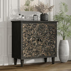 2 Door Farmhouse Storage Cabinet - Image 5