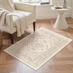2x3 Rug Non Slip, Small Washable Entryway Rug, Runner - Image 4