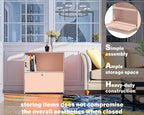 32.5-Inch Flip-Top Side Table & Buffet Cabinet - Image 4