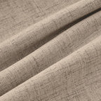 MIULEE 100% Blackout Linen Curtains 42 x 63 Inch Copper Brown 2 Panels | - Image 9