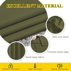 NICETOWN Olive Curtains 96 inches Long, Grommet Thermal Insulated Room - Image 4