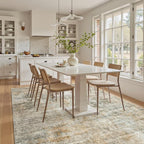 Soalmost Abstract Rug 5x7 Washable Area Rugs - Image 3