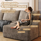 108" Sectional Couches for Living Room Modern Modular Sofa - Image 4