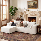 106" Cloud Sectional Boneless Couches - Image 6