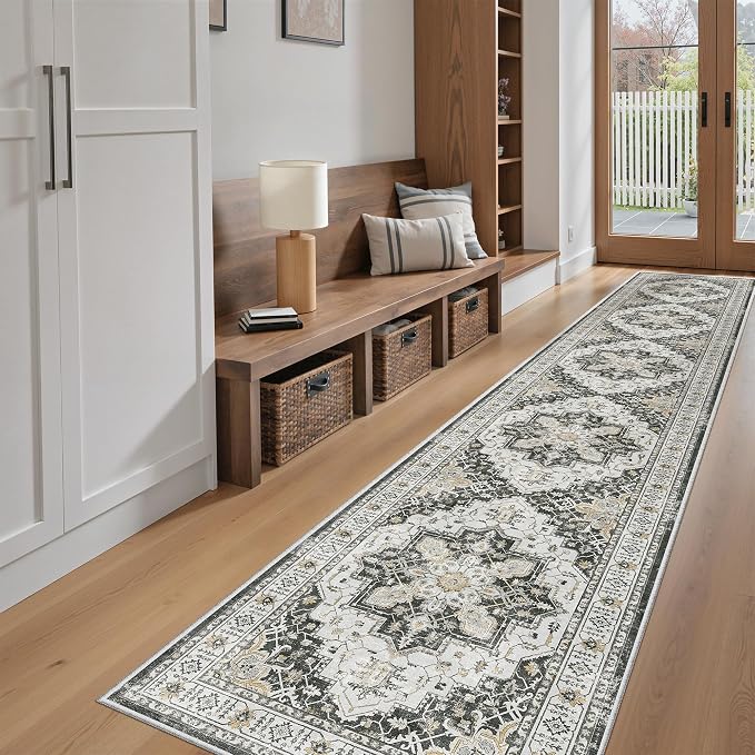 Madane Washable Runner Rugs 2x12 Long - Image 8