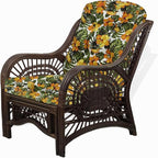 Malibu Lounge Living Accent Armchair Natural Rattan Wicker Handmade Design - Image 5