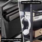 45" File Cabinet for Home Office, Mobile Office Storage Cabinet - Image 4