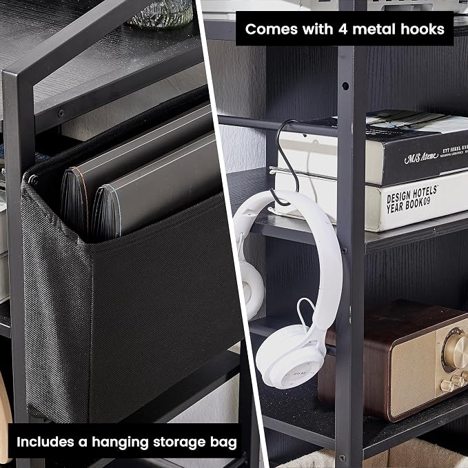 45" File Cabinet for Home Office, Mobile Office Storage Cabinet - Image 4