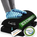ComfiLife Foot Rest for Under Desk at Work – Adjustable Height Memory Foam Foot by ComfiLife