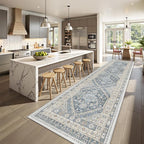 Runner Rug 2x10, Washable Rugs for Entryway Rug, Bathroom Bedroom by Restydon