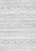 cotiled Boho 10x12 Area Rug for Living Room: Large Moroccan Washable Rug | - Image 9