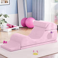 Convertible Yoga Chair for Adults, Ergonomic Foam Lounge by smilesun