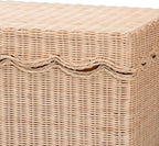Bali & pari Damita Scallop Natural Rattan Chest - Image 7