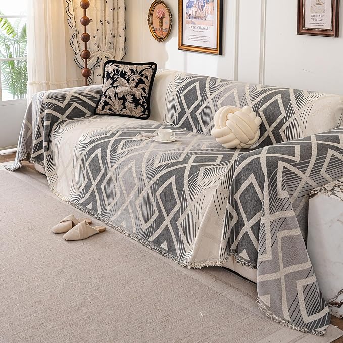 VClife Boho Couch Cover, Non Slip Sofa Cover - Image 3