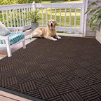 OLANLY Front Door Mat Outside Entrance 71x47, Waterproof Heavy-Duty Doormat | by OLANLY