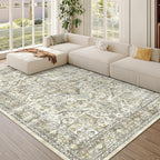 6x9 Area Rugs for Living Room, Large Washable Rug, Dining Room, Low Pile - Image 4