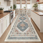 Madane Hallway Runner Rug 3x10 Washable Kitchen Runners 10ft, Low-Pile - Image 3
