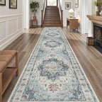 Madane Hallway Runner Rug 3x16 Washable Kitchen Runners Long, Soft Thin - Image 4
