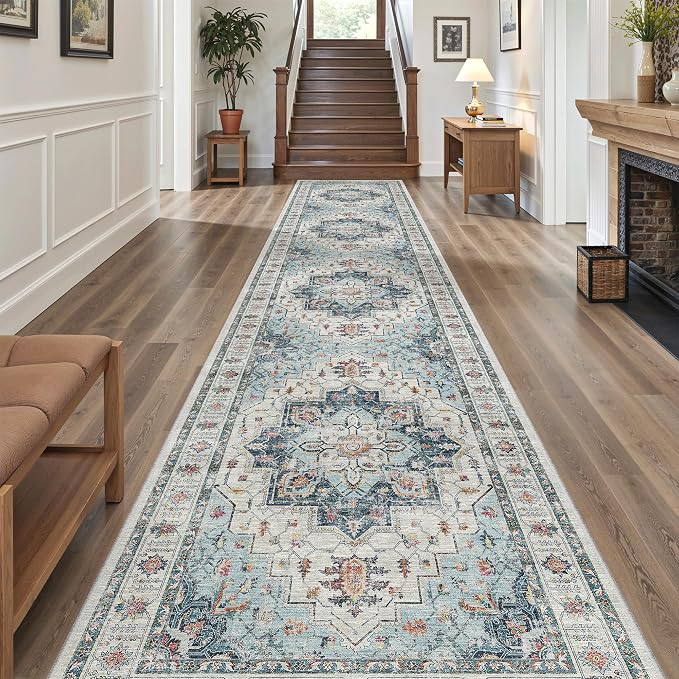 Madane Hallway Runner Rug 3x16 Washable Kitchen Runners Long, Soft Thin - Image 4
